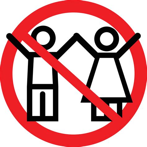 No Children Allowed Vector Art Icons And Graphics For Free Download