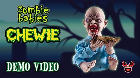 Chewie Zombie Baby — Spirit Halloween 2010 — Spooky Express Youtube