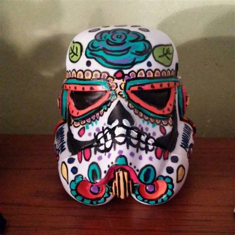 Star Wars Storm Trooper Sugar Skull Vinyl Character Day Of The Dead