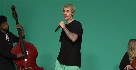 Justin Bieber Performs Yummy Intentions On SNL Watch Now