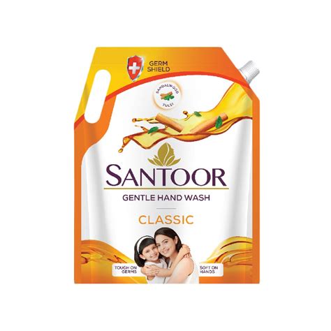 Santoor Classic Sandalwood And Tulsi Hand Wash Price Buy Online At Best