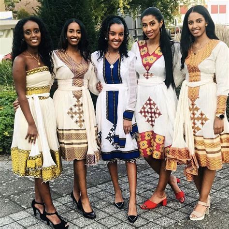 Habesha Clothing | Ethiopian traditional dress, Ethiopian clothing, Ethiopian dress