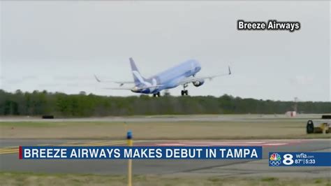 Startup Breeze Airways To Begin Service From Tampa Int L Airport With Fares Youtube