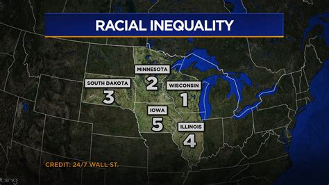 Minnesota Ranked 2nd Worst In Us For Racial Equality Wcco Cbs