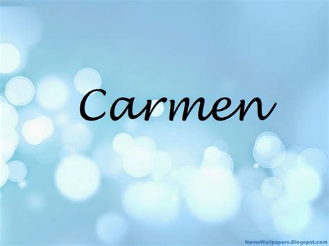 Carmen Name Wallpapers Carmen Name Wallpaper Urdu Name Meaning Name