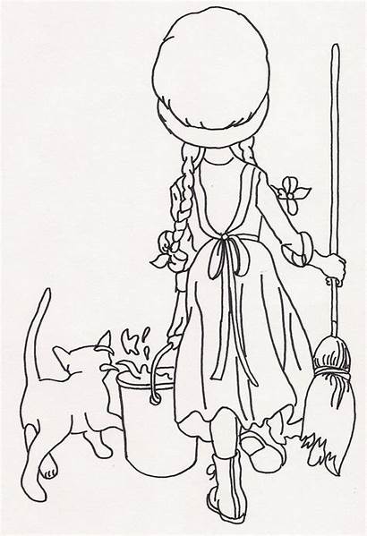 Coloring Pages Mop Hobbie Holly Flickr