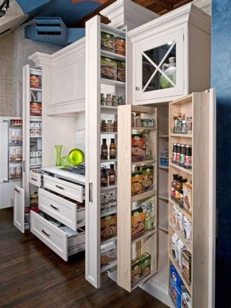 If you're building or renovating, you'll be making decisions around creating the most efficient system for your family's cooking needs. 56 Useful Kitchen Storage Ideas | DigsDigs