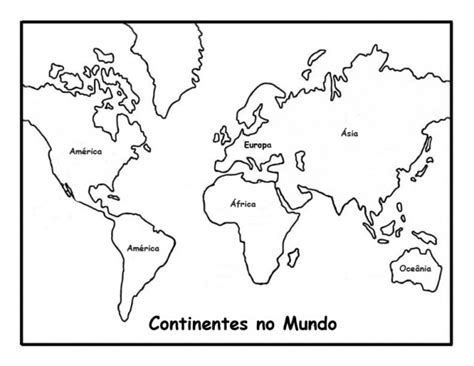 Mapas de paises y continentes para colorear con nombres Colorear imágenes