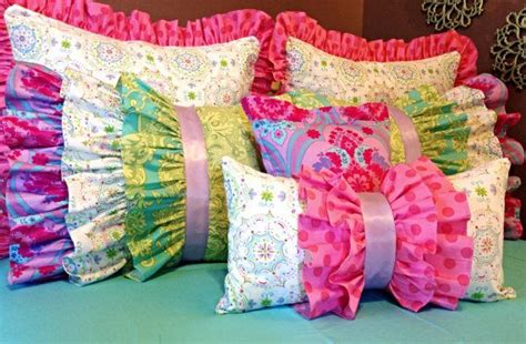 Decorative Ruffled Pillows By Likemymotherdoes On Etsy 2500