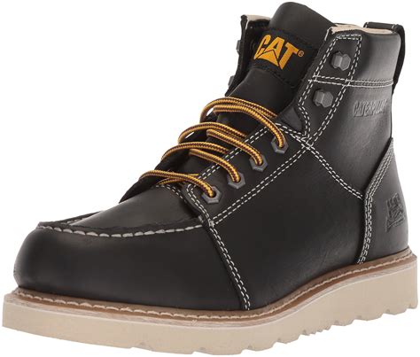 Caterpillar Leather Tradesman Industrial Boot In Black For Men Lyst