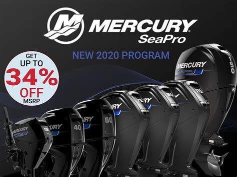 Mercury 150XL 4-Stroke SeaPro Commercial Outboard 2020 New ...
