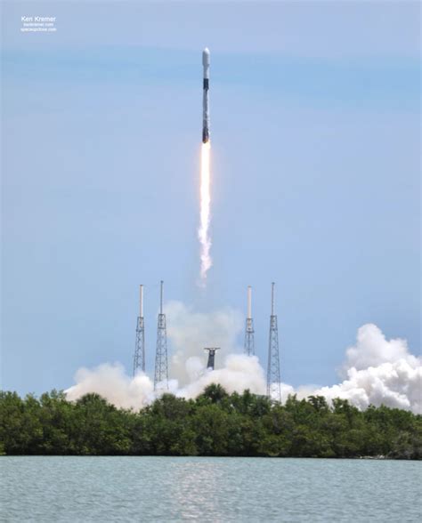 SpaceX Launches GPS III National Security Satellite on 1st Reused Rocket Approved by Space Force ...