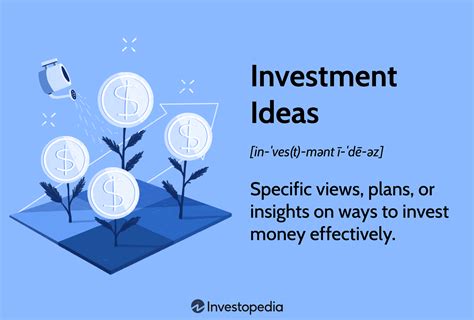 Investment Ideas What They Are How They Work Types