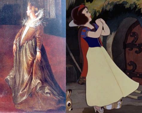 Disney Princess Historical Costume Influences Snow White 1937