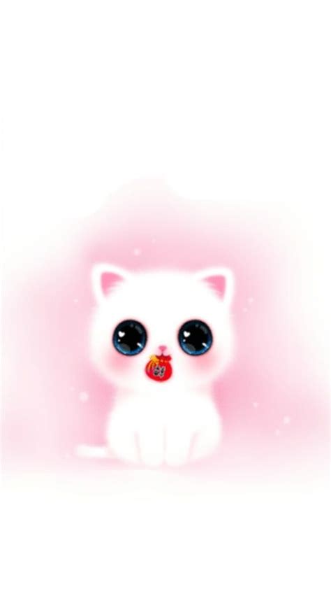 iPhone Wallpaper Girly Cute Pink Melody Cat | Iphone ...