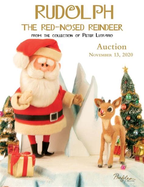 Rudolph The Red Nosed Reindeer Santa Puppets To Go Up For Auction UPI Com