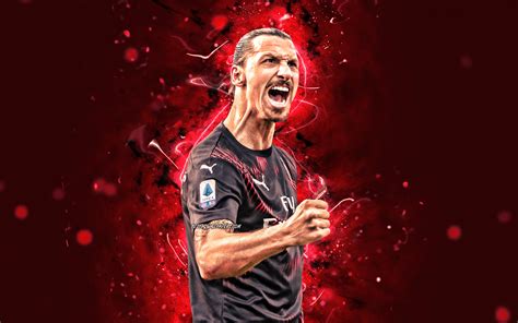 Download Wallpapers Zlatan Ibrahimovic 4k Goal Ac Milan Swedish