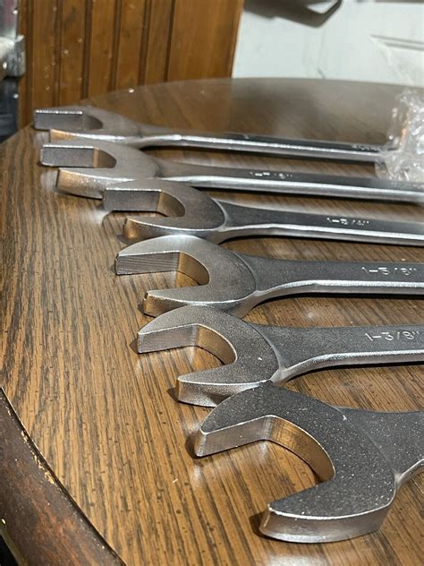 Klutch Super Jumbo Sae Combination Wrench Set 1 516” 2 Set Of 6