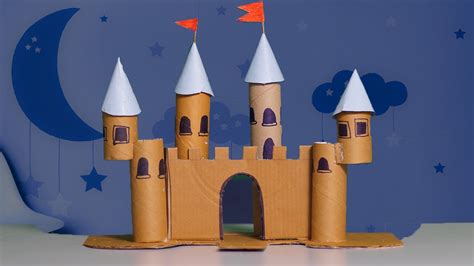 Cardboard Castle Diy Art Diy Crafts Youtube