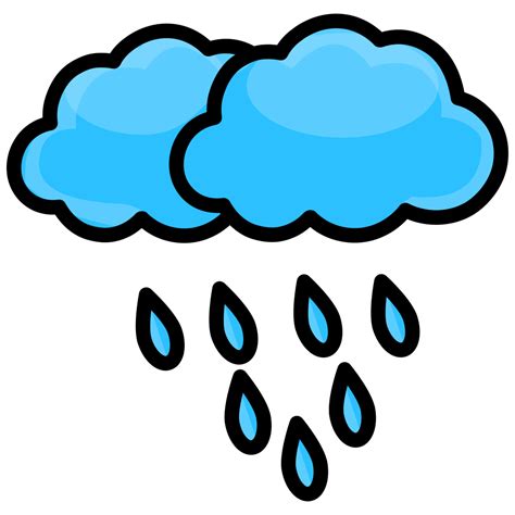 Cloud Nature Rain Weather Icon Free Download