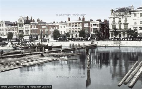 Photo Of Portsmouth The Hard 1890 Francis Frith