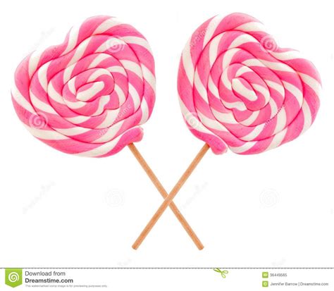 Heart Shaped Lollipops Stock Image Image Of Sugar
