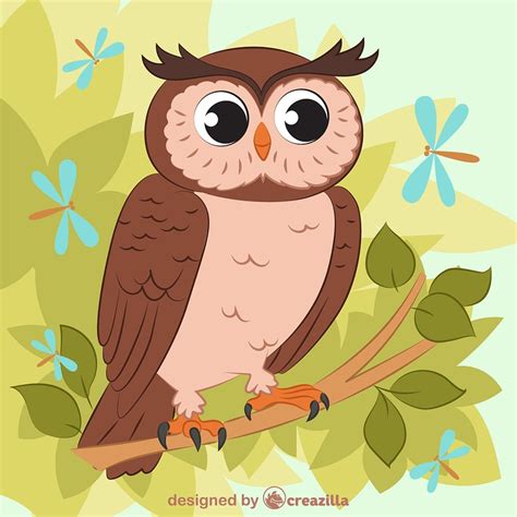 Owl Vector Free Download Creazilla