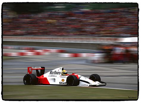 Ayrton Senna At Imola Photograph By Paul Velasco Pixels