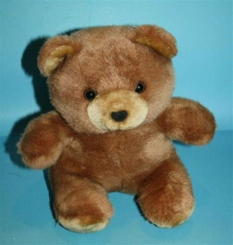 Its All Greek To Me Plush Teddy Bear Sits 10 Brown Flocked Nose
