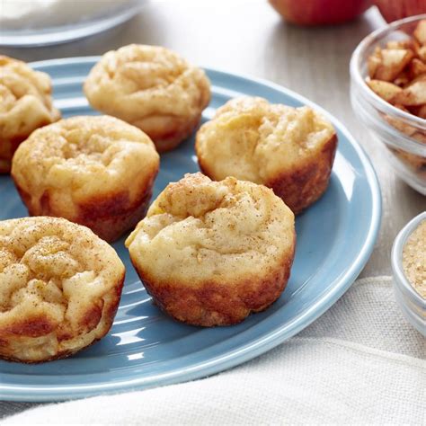 In a shallow bowl, whisk together eggs, cream, milk, and a bit of sugar, making sure the eggs are completely incorporated. Mini Apple Cinnamon French Toast Bites | Recipe in 2020 ...