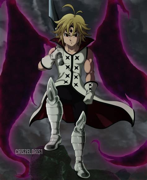 Meliodas Leader Of The Ten Commandments Fan Art By Criszeldris1 On