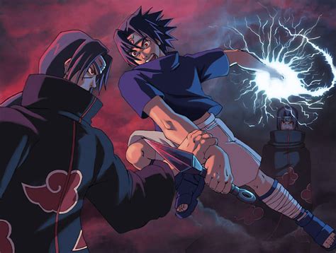 Naruto Sasuke Vs Itachi By Risachantag Sasuke