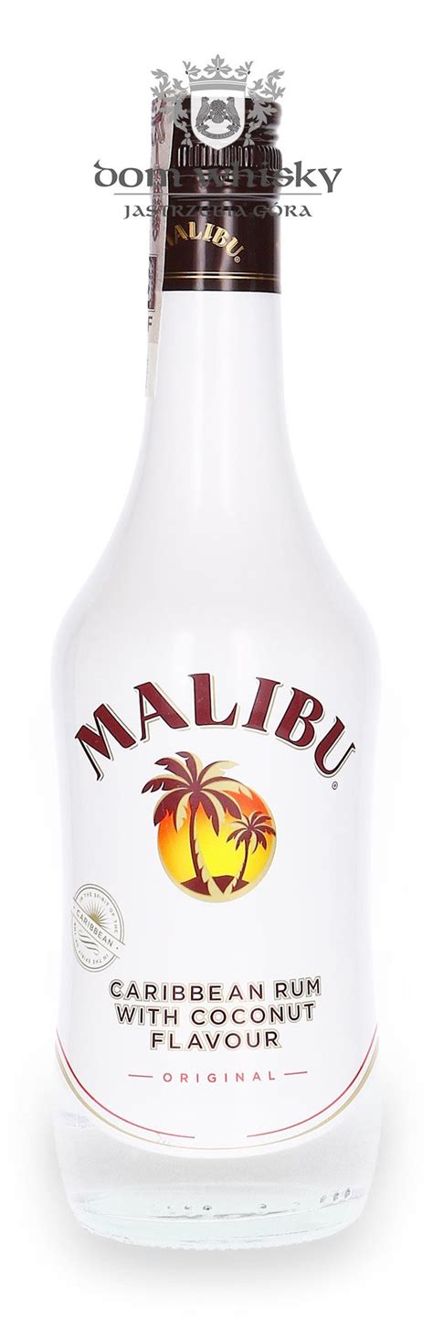 Discover the caribbean's finest clear white rum with coconut. Malibu Caribbean Rum with Coconut / 18% / 0,5l | Dom Whisky