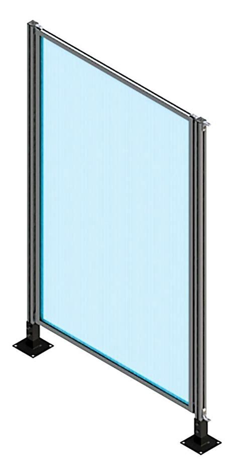 80 Height Pf Clear Polycarbonate Panel