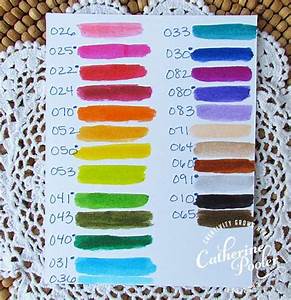 Zig Clean Color Real Brush Markers And Cardstock Comparison Catherine