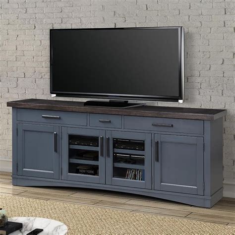 Parker House Americana Modern E76den 76 Tv Console With Power Center