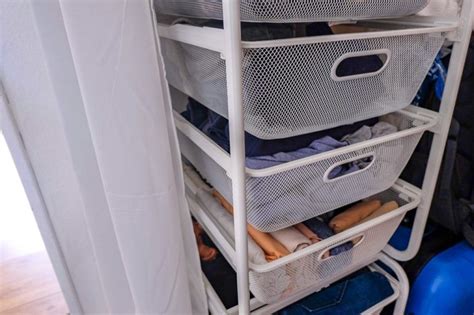 Baby clothes organization can be approached a few different ways. How To Store Your Clothes Without A Closet Or Dresser# ...
