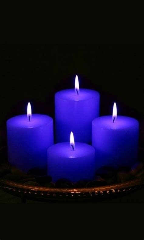 A Blue Candles Magic Soothes And Relaxes It Is A Spiritual Color Used