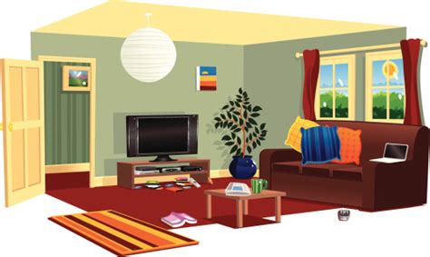 Typical Livingroom Scene Stock Illustration Download Image Now Istock