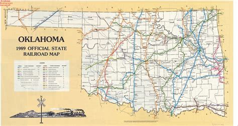 Oklahoma Railroad Map A Photo On Flickriver