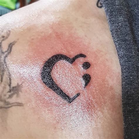 The meaning of semicolon tattoo you might have noticed one of trends in tattoo design in the recent years is simplicity. 125 Best Semicolon Tattoos And Their Meanings | Tattoo Ideas