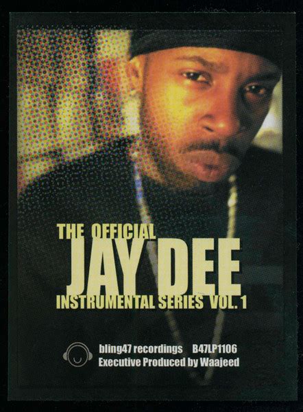 Jay Dee The Official Instrumental Series Vol Vinyl Discogs