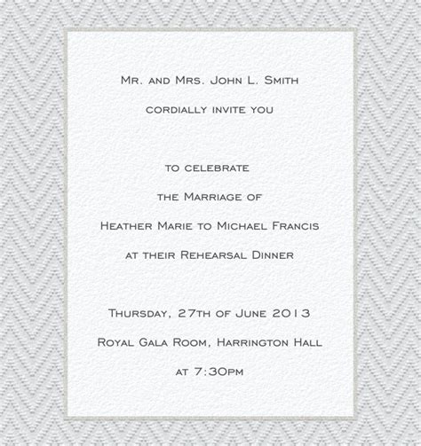 Modern And Formal Invitation Card Designs Eventkingdom