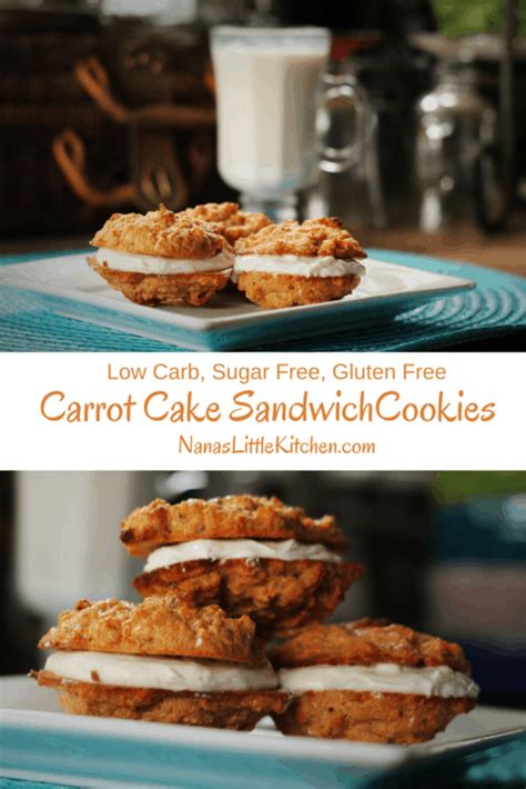 Carrot Cake Cookies Nanas Little Kitchen