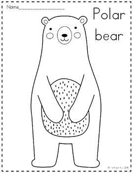 My youngest has been doing. Arctic Animals Coloring Pages | Arctic animals, Polar bear ...