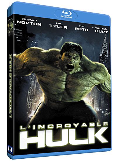 The Incredible Hulk Blu Ray Louis Leterrier Alle Dvd S Bij Fnac Be