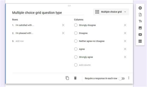 Google Forms Question Types - How to GApps