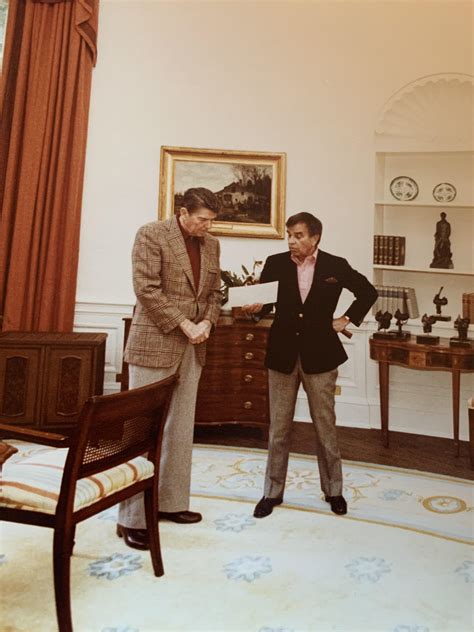 My Great Uncle Ted And Ronald Reagan My Great Uncle Redesigned The Interior Of The White House