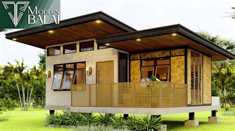Modern Bahay Kubo Design With Floor Plan Home Alqu