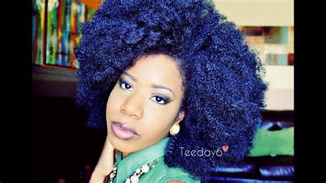 Huge Kinky Afro Crochet Braids Teeday6 Youtube
